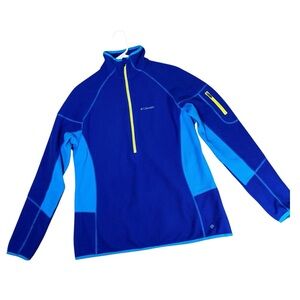 COLUMBIA Omni Heat 1/2 Zip Fleece Pullover Jacket